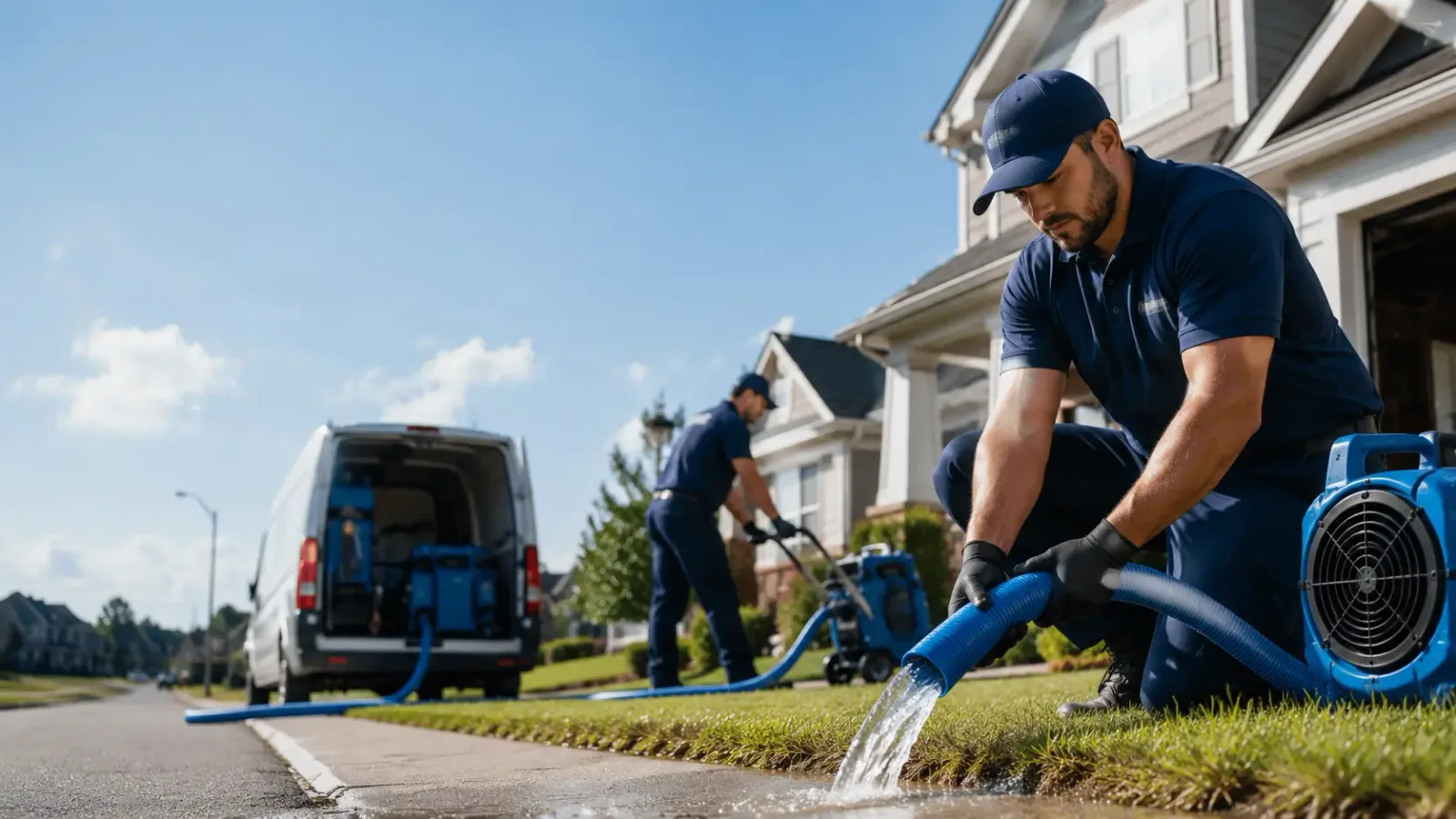 Flood Damage Restoration in Brookeland, TX